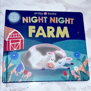 Night Night Farm Children's Book glow in the dark